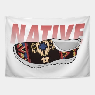 Native American Footwear Design 1 Tapestry