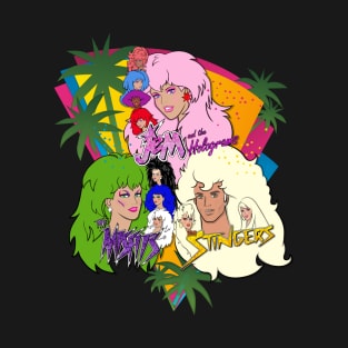 Jem Battle of the Bands 80s by BraePrint T-Shirt