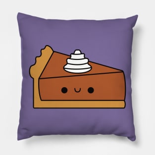 Cute Kawaii Pumpkin Pie Slice Pillow