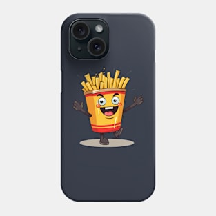 kawaii french fries T-Shirt cute potatofood Phone Case