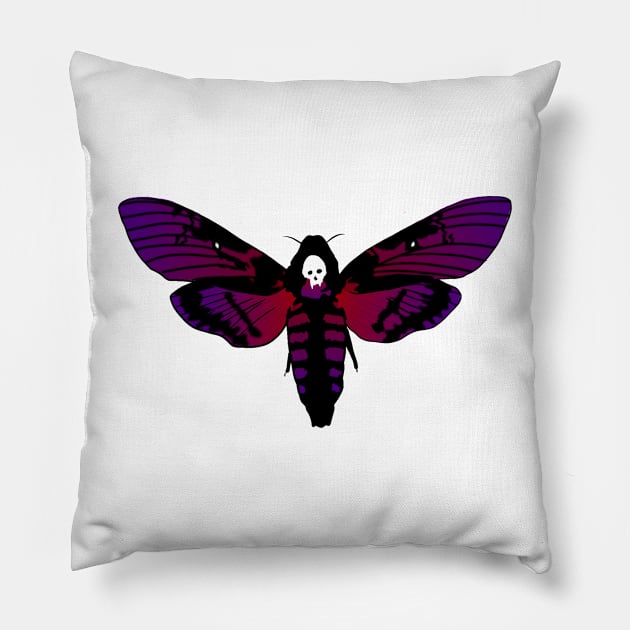 Vampire Death Head Pillow by The Little Witch's Attic