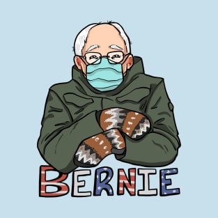 Bernie and his mittens T-Shirt