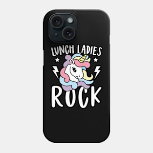 Lunch Ladies Rock - Unicorn Phone Case