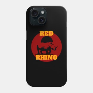 Red Rhino 1 Phone Case