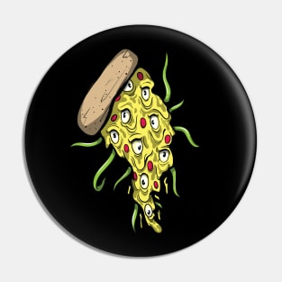 Alien Pizza Pin