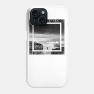 Here and There - Taking Risks Phone Case