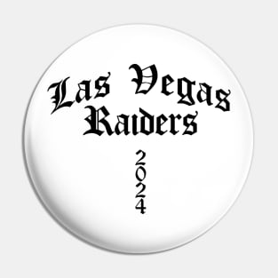 LasVegas Raiders 2024 Gothic! Pin