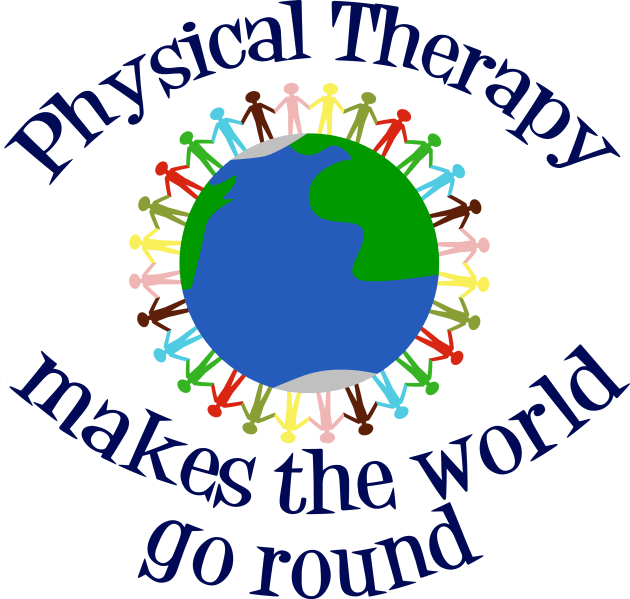 Inspirational Physical Therapy World Quote Kids T-Shirt by epiclovedesigns