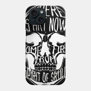 Spirit of Skull, Horror Tragedy Phone Case