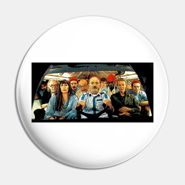 The Life Aquatic Pin by Bguffalo