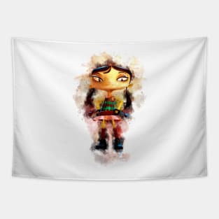 Lili - Psychonauts 2 (Watercolor) Tapestry