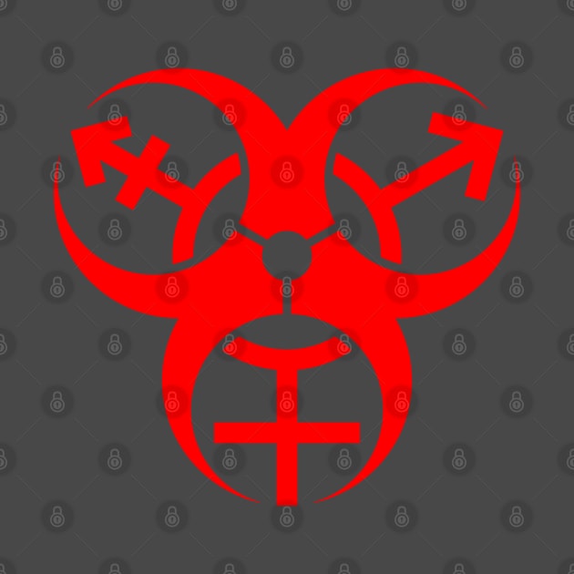 Trans Biohazard - Red by GenderConcepts