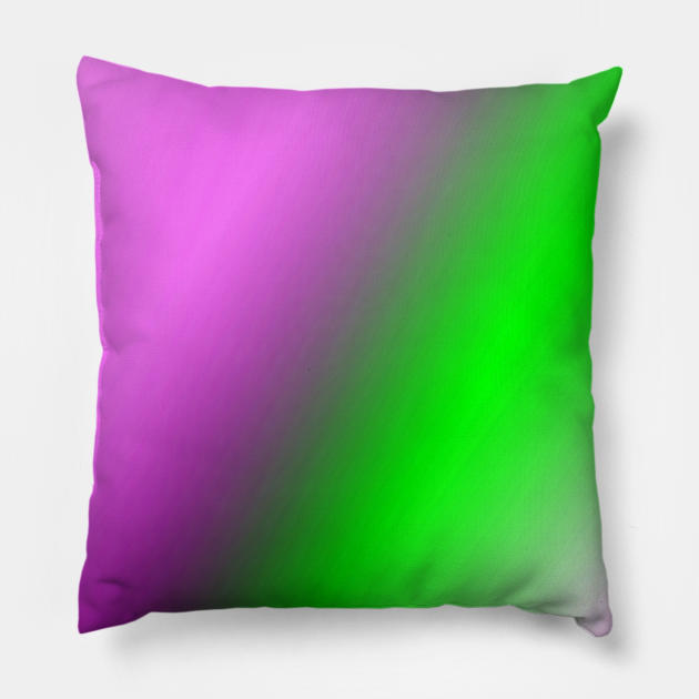 pink green purple abstract texture Pillow by Artistic_st