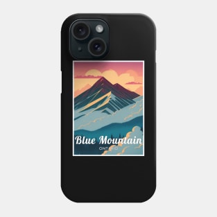 Blue Mountain ski - Ontario Phone Case