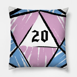 Trans Pride Dice Pillow