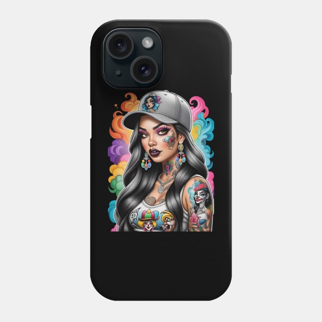 Chicana Style Phone Case by Absinthe Society 