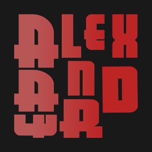 Alexander, name, typography T-Shirt