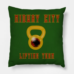 Midway City Lifting Team Pillow