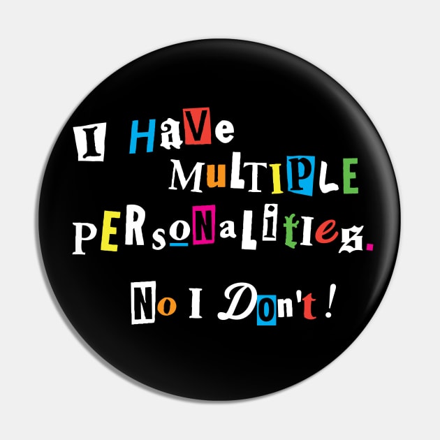 Personalities Pin by Madeyoulook