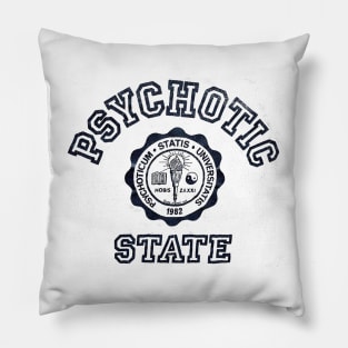 VINTAGE PSYCHOTIC // STATE 1982 Pillow