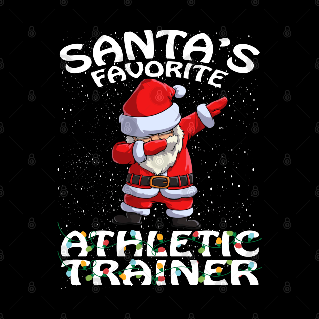 Santas Favorite Athletic Trainer Christmas by intelus