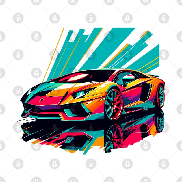 Lamborghini Aventador by Vehicles-Art