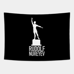 Rudolf Nureyev, legend dancing, ballet, dancer, the ballet king, dancing, music, legend, russian, quote, rudolf, nureyev Tapestry