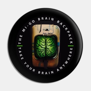 Mi-Go Brain Backpack Pin
