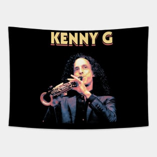 Kenny G Saxophone Tapestry