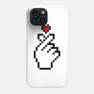 Saranghae 8 bit Phone Case