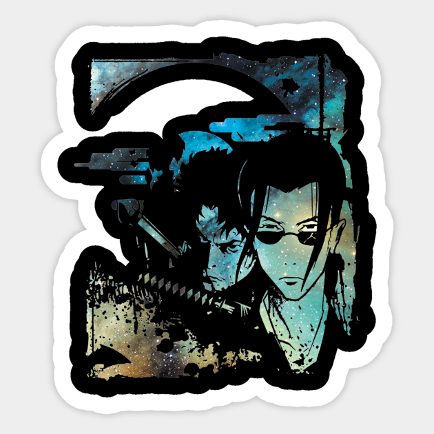 WAY OF SAMURAI GRUNGE - Cartoon - Sticker