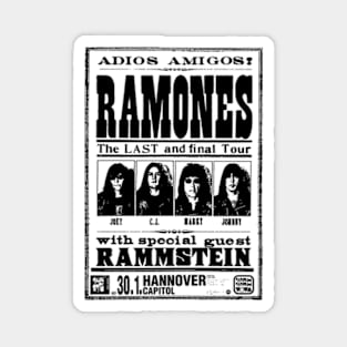 Ramones Final Tour Magnet