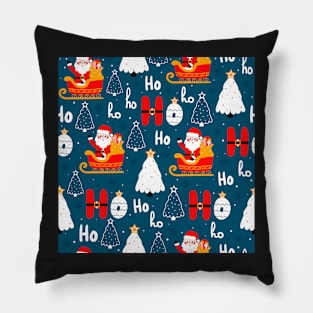 Santa Claus trips Pillow