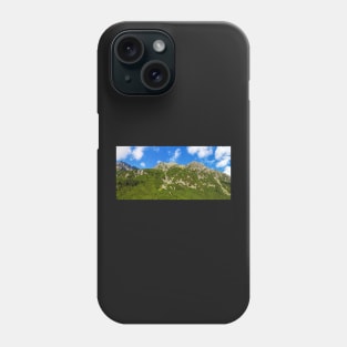 Beautiful landscape of high Tatra mountains Phone Case