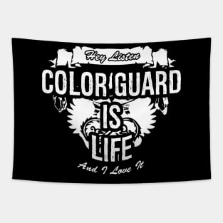 Color Guard Is Life Creative Job Typography Design Tapestry