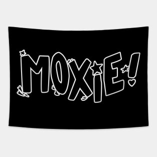 moxie monoline art Tapestry