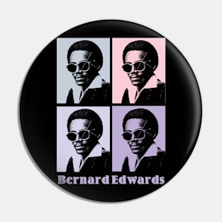 Bernard Edwars 1977s Pop Art Pin