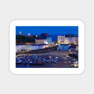 Tenby Harbour, Wales Magnet