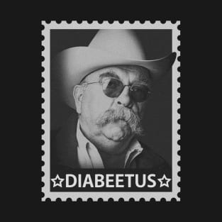 Diabeetus Stamp BW T-Shirt