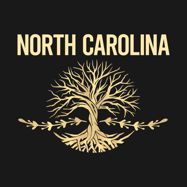 Nature Tree Of Life State North Carolina - North Carolina - T-Shirt