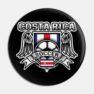 Costa Rica Soccer Futbol Pin