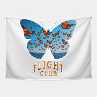 Monarch Butterflies Flight Club Tapestry