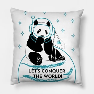 Let's conquer the world! Pillow