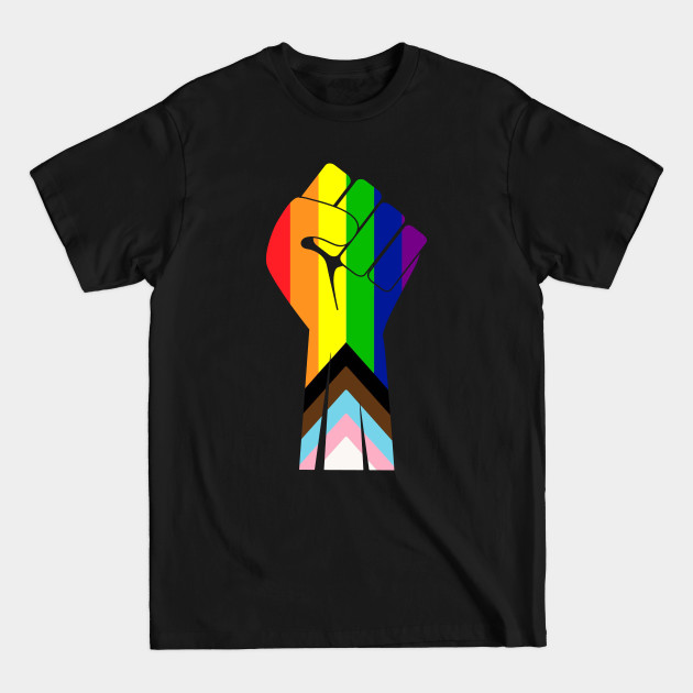 Disover Raised Fist - BLM / Pride - Blm - T-Shirt