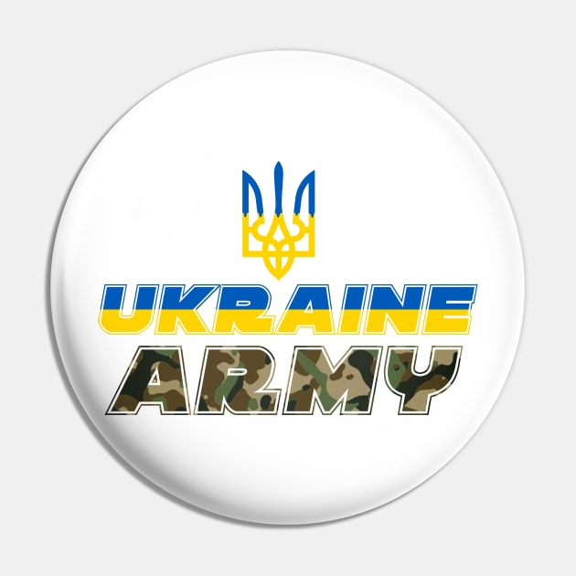 Ukraine Army Design Pin by Proway Design