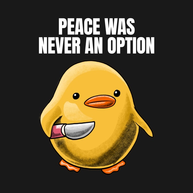 Duck with Knife Meme by milatees