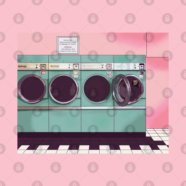 Pastel laundromat by Mimie20