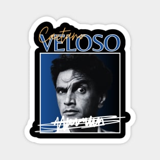 Caetano veloso///original retro Magnet