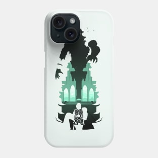 Shadow of the Colossus - Malus silhouette Phone Case