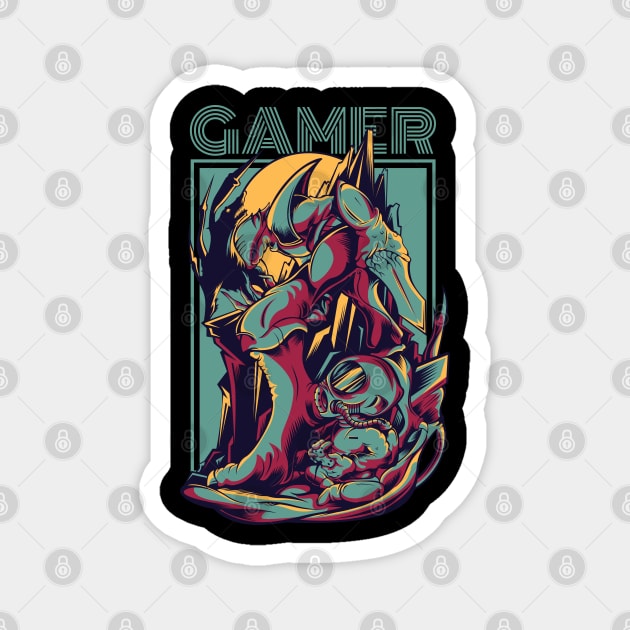 Gamer Zone Magnet by Pixel Poetry